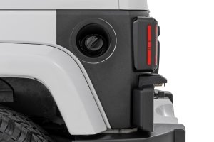 Jeep Wrangler Unlimited Trail Cladding - Rear Corners - Rough Country - '07-'18